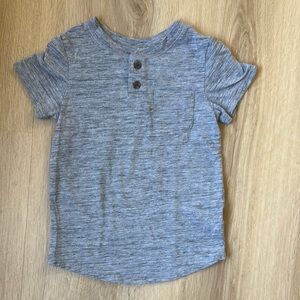 Cat & Jack Gray Short Sleeve Tee Relaxed Fit